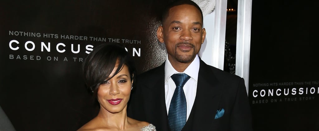 Will Smith Jada Pinkett Smith Concussion Red Carpet Pictures