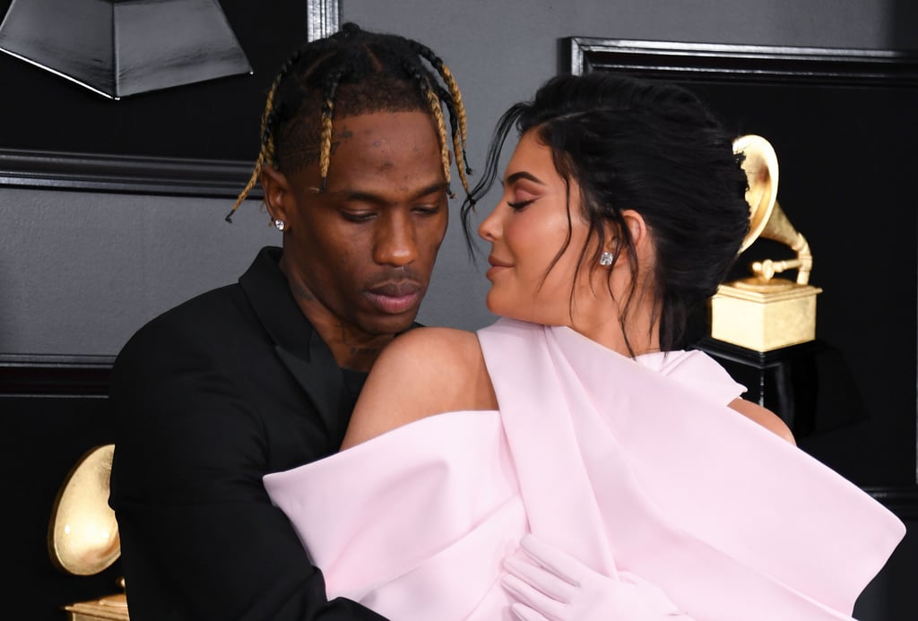 Kylie Jenner and Travis Scott at the 2019 Grammys