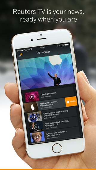 Reuters TV (free)