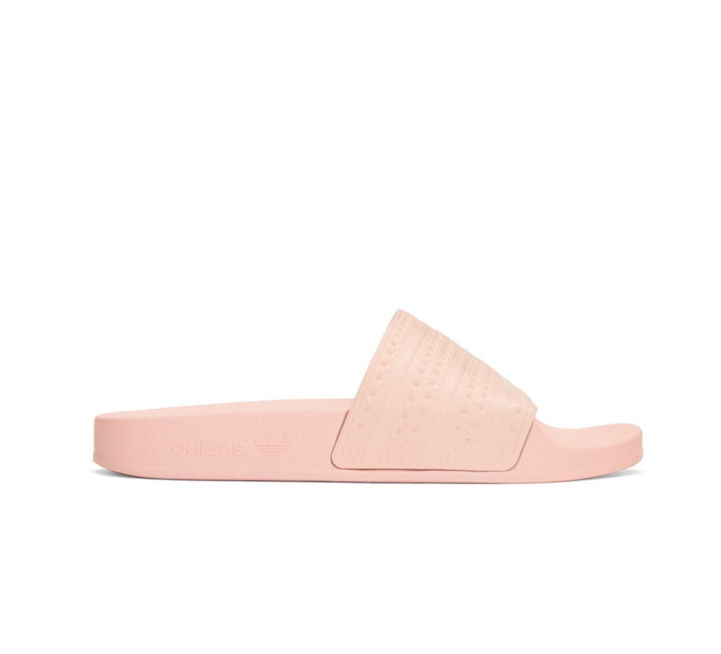 Adidas Pink Adilette Slide Sandals | Cute Cheap Sandals | POPSUGAR ...