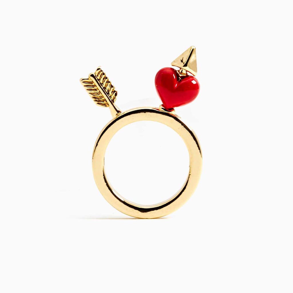 Nasty Gal Heart and Arrow Ring