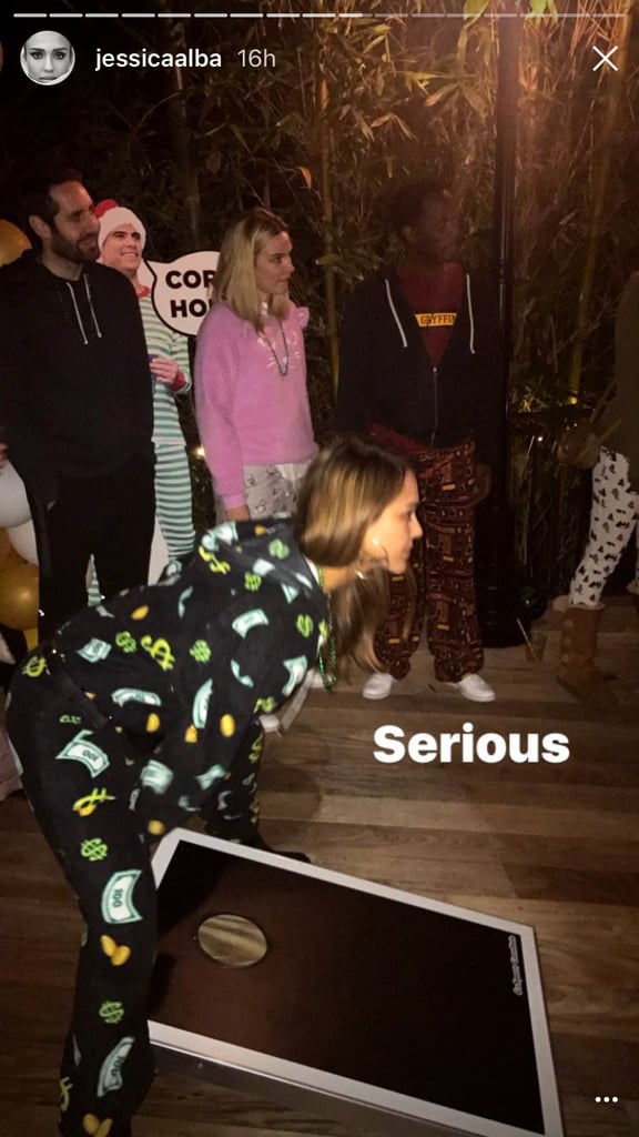 Jessica Alba's Pajama Birthday Party For Cash Warren 2017