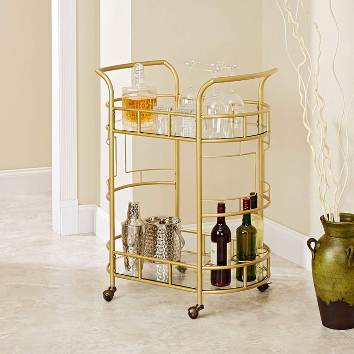 Silverwood Sinclair 2Tier Serving Cart The Best Bar Carts on Amazon