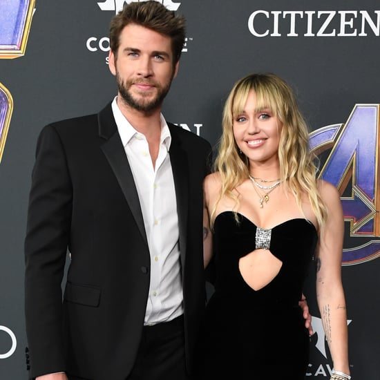 Miley Cyrus and Liam Hemsworth at Avengers Endgame Premiere