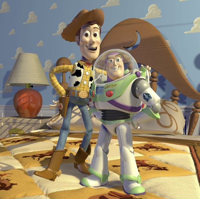Duo Halloween Costume: Woody and Buzz Lightyear From the Toy Story Movies