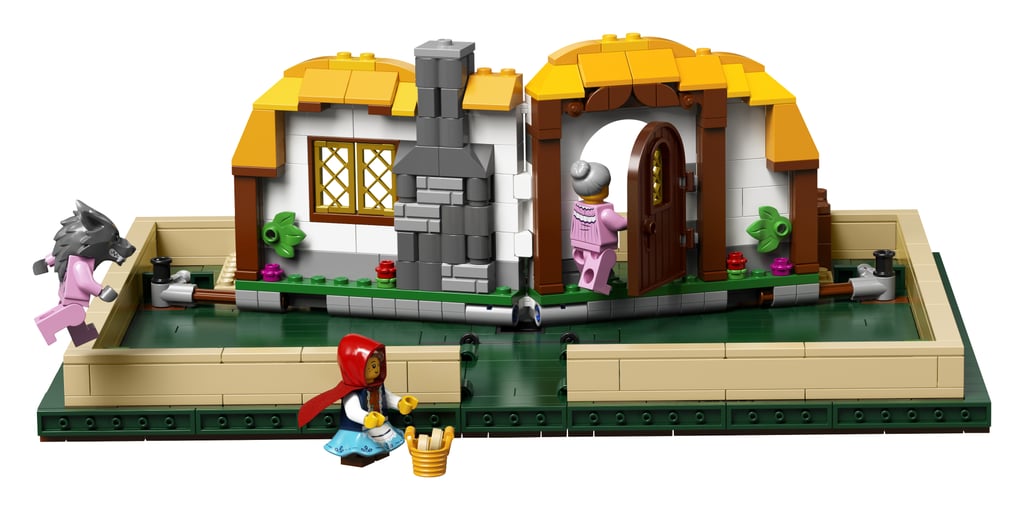 Another View of the Back of the Little Red Riding Hood Scene