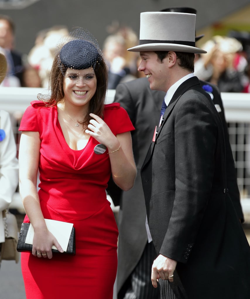 Princess Eugenie and Jack Brooksbank shared a laugh during the 2011 Royal Ascot.