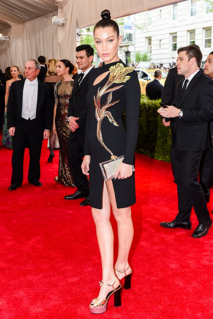 Wearing Topshop at the 2015 Met Gala.