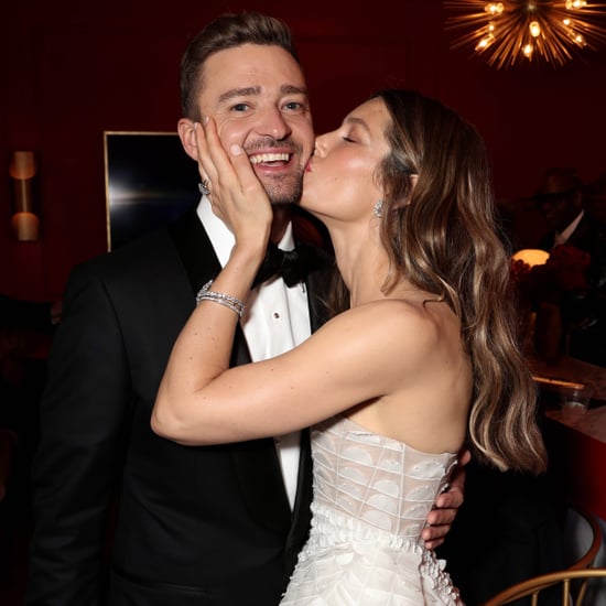 Justin Timberlake and Jessica Biel at the 2018 Emmys