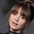 Lily Collins Gets a Hair "Dusting" For Fall