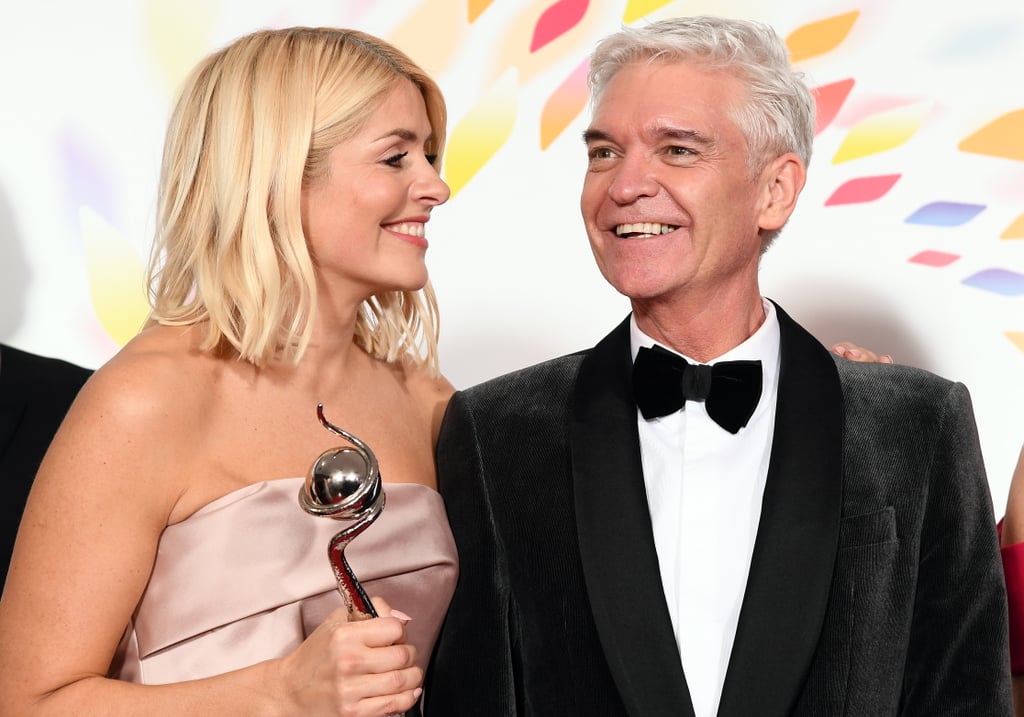 Holly Willoughby and Phillip Schofield at the National Television Awards 2020