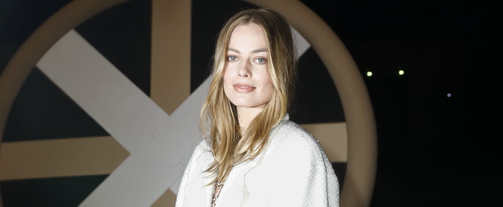 Margot Robbie Wears Chanel AirPods Case as a Purse in Paris