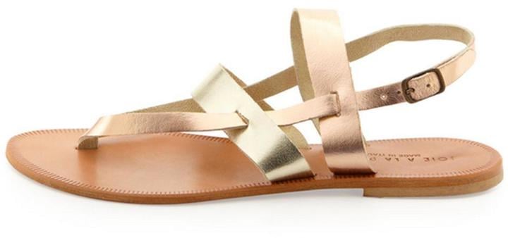 Joie Positano Sandal Metallic ($155)