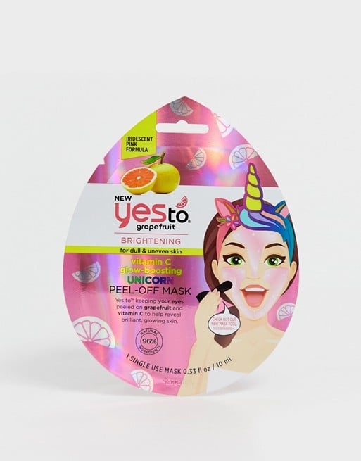Yes to Grapefruit Vitamin C Glow Boosting Unicorn Peel-Off Mask