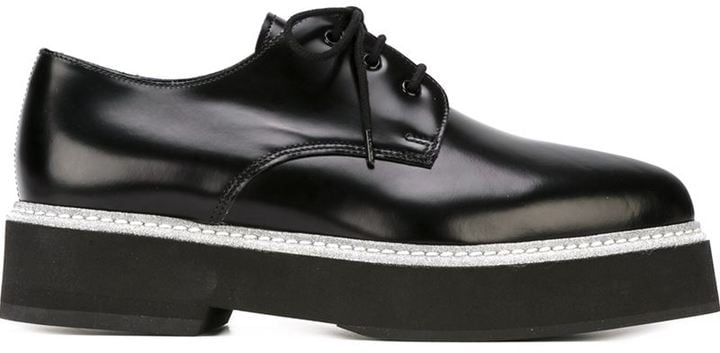 Alexander McQueen platform lace-up shoes ($745)