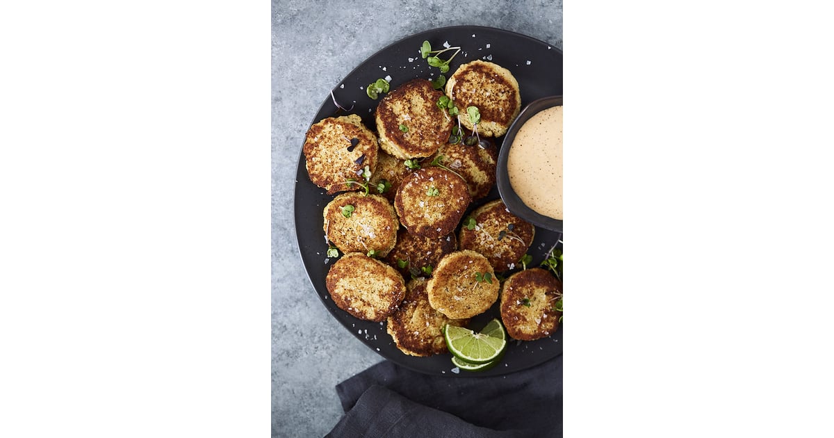 Spicy Cauliflower Fritters Keto Thanksgiving Recipes POPSUGAR