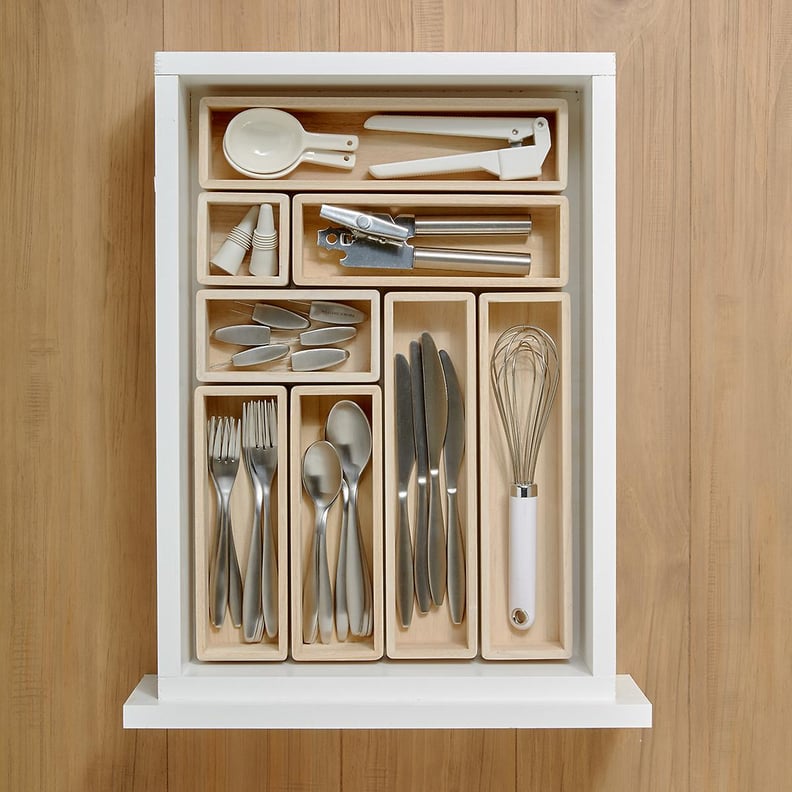 Silverware Organizers: The Home Edit Sand Drawer Organizers