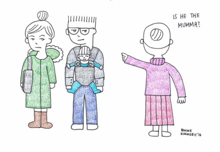 Funny Cartoons Show Struggles of New Moms