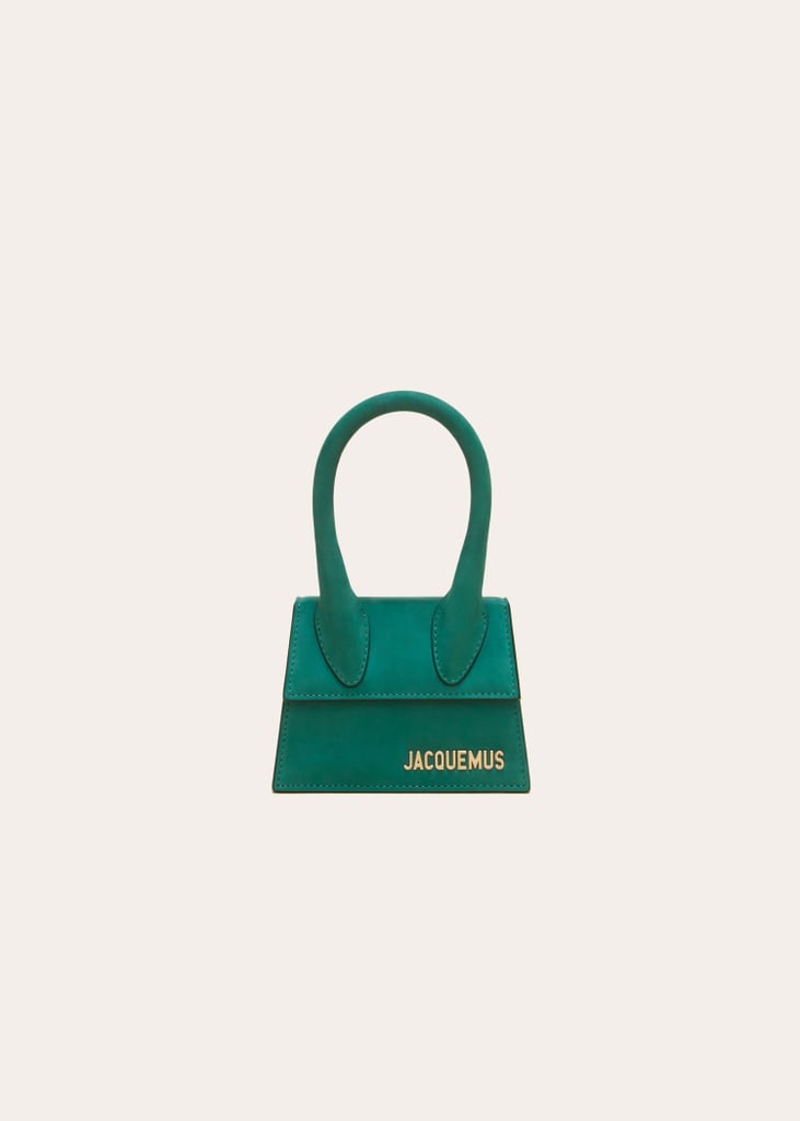 Jacquemus Le Chiquito in Green Suede