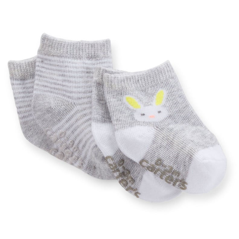 Gray Bunny Socks