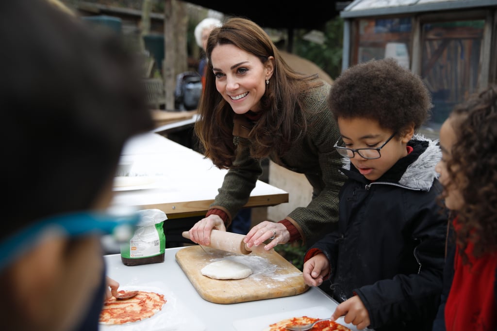 Kate Middleton Visits King Henry’s Walk Garden January 2019