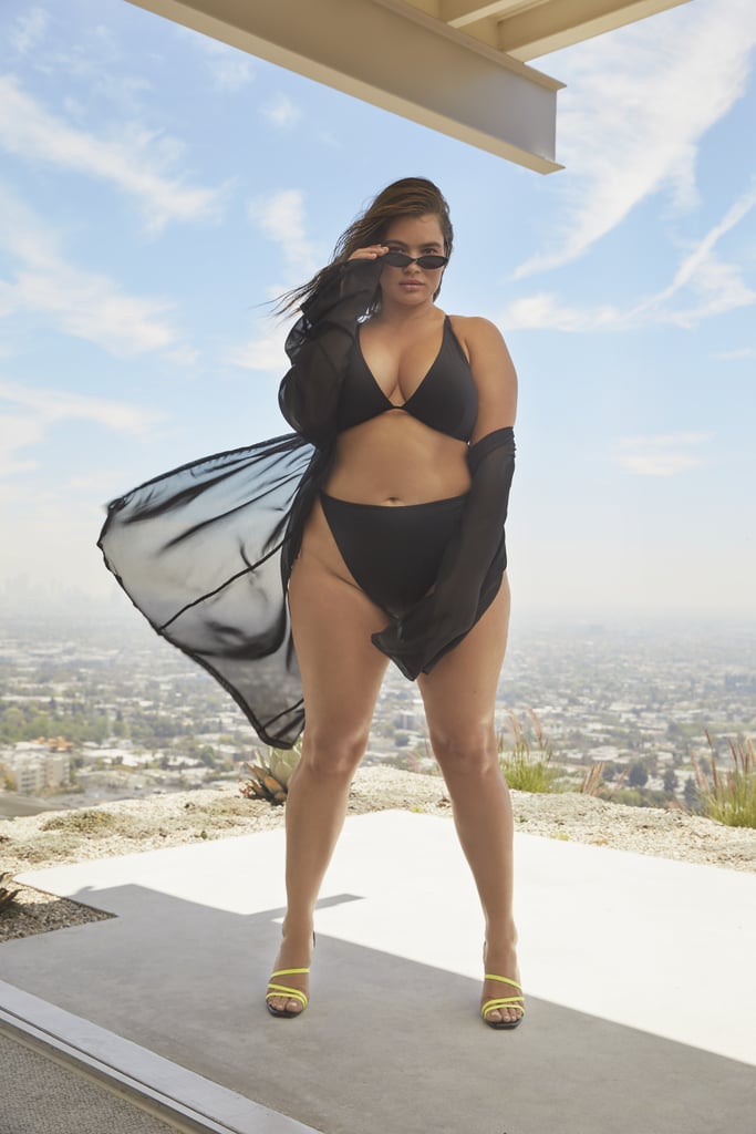 Look, I haven't gone swimming in years, but these photos of Nasty Gal's first Curve Swimwear Collection, modeled by Sports Illustrated supermodel Tara Lynn, make me want to spend all Summer at the beach if it means I get to look that freaking incredible. 
Launching on May 15, the retailer's swimwear collection features an array of bikini tops, bottoms, one-pieces, and cover-ups that can be mixed and matched to flatter figures ranging from size 0 to 20. The best part? The chic new collection is all about the details, with single-shoulder keyholes, ruffle trims, and oversize knotted ties in colors like black, mauve, neon blue, seafoam green, and more. So it'll bring out the trendy nasty gal in all of us. 
"I couldn't be more excited to be featured in Nasty Gal's swim launch," said Tara in a press statement. "The collection is all about being fashion-forward and empowering women to be their most authentic selves. It's really important to look at yourself and focus on what's beautiful and unique about you. This collection is reflective of that." 
Price points range from $20 to $50 for swimwear and beach cover-ups, so get your hands on the sexy curve swimwear line at NastyGal.com, and catch a sneak peek at a few of the collection's highlights ahead.
Related:
These Forever 21 Swimsuits Are So Affordable, You Can Basically Buy All of Them