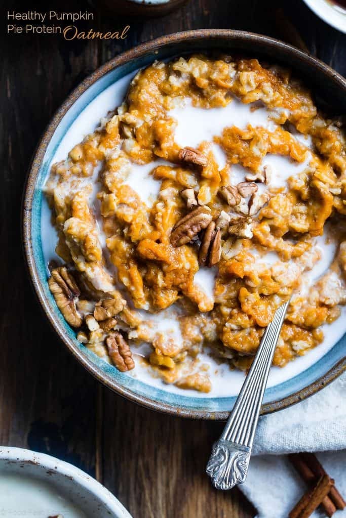 Pumpkin Protein Oatmeal