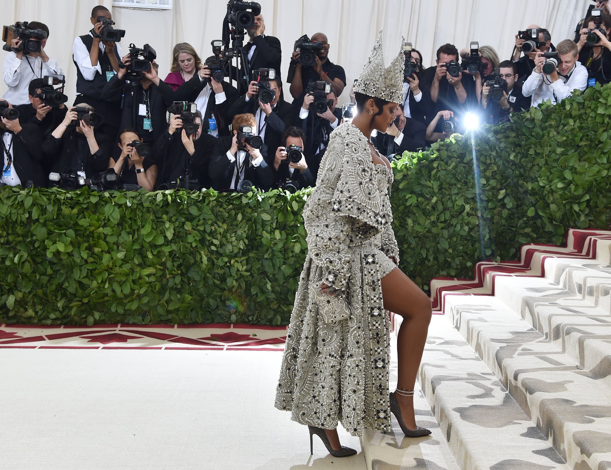 Rihanna Margiela Met Gala Dress 2018 Popsugar Fashion