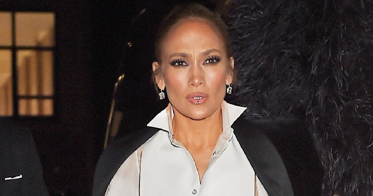 J Lo Goes Braless For The Met Gala Afterparty In A Sideboob Baring Top