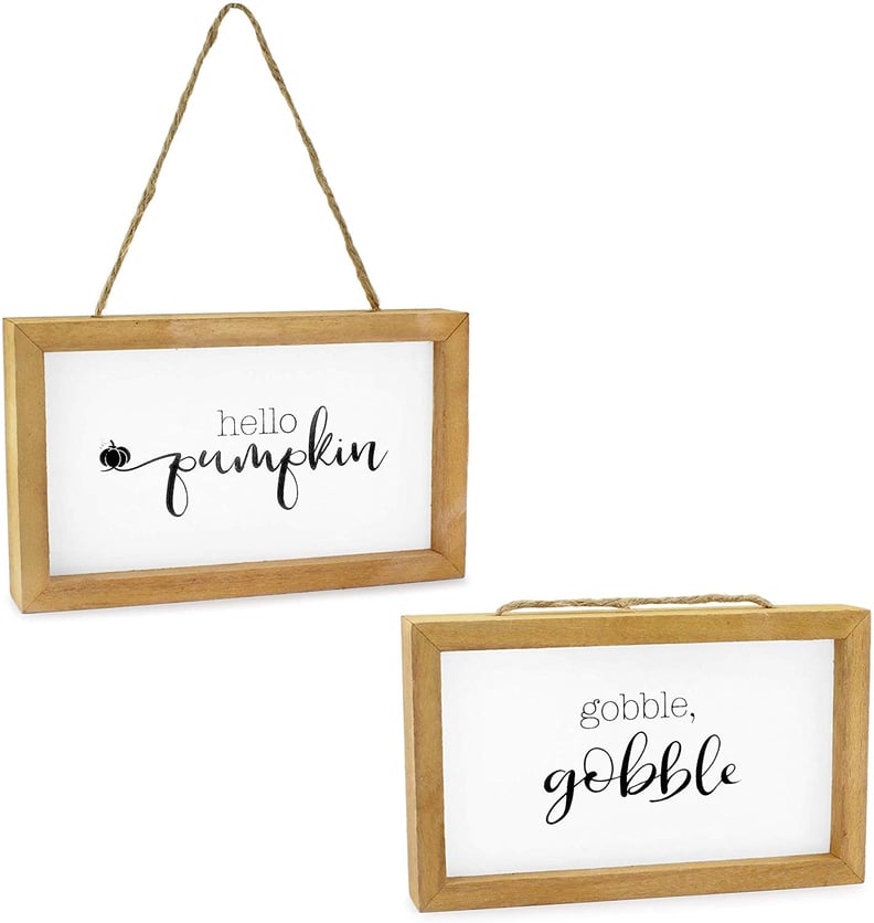 Fall-Themed Farmhouse Wood Signs