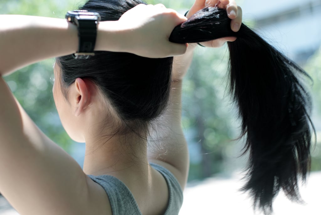 Summer Hair Hack For Smoothing Frizz