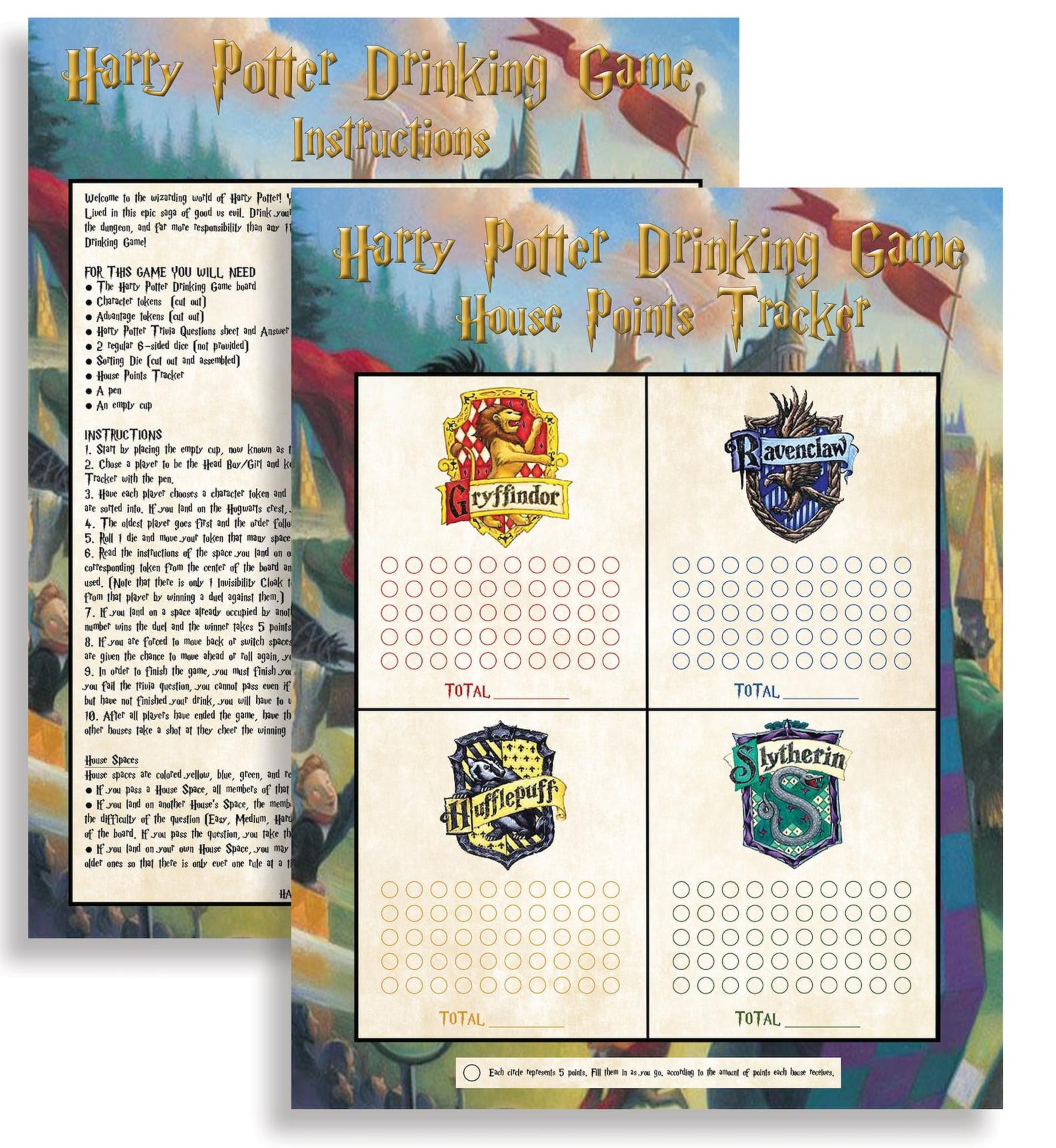 Download This Magical Harry Potter Drinking Game | PS Smart Living