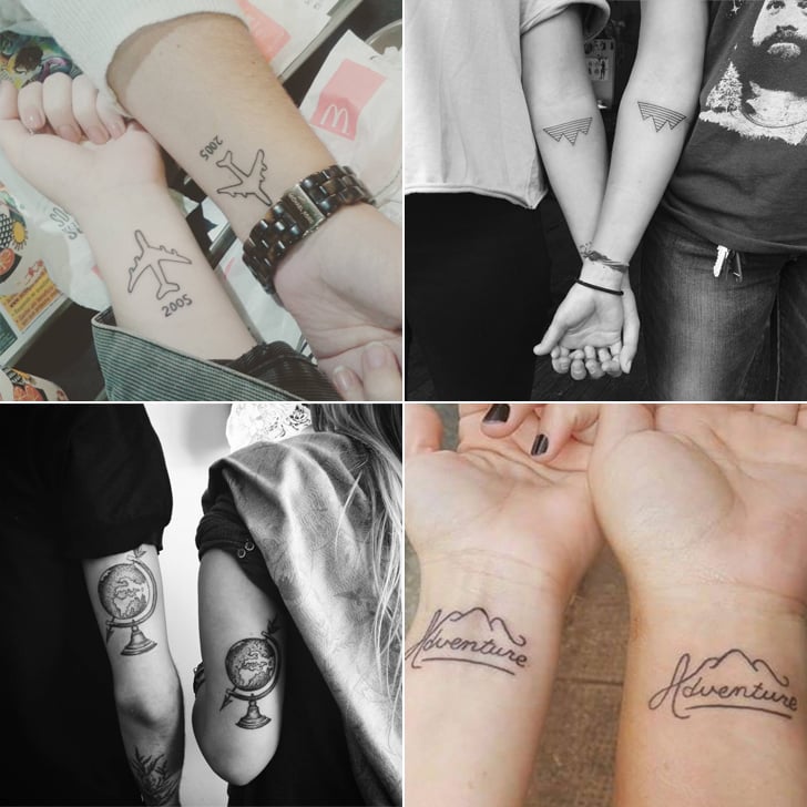 friendship travel tattoos