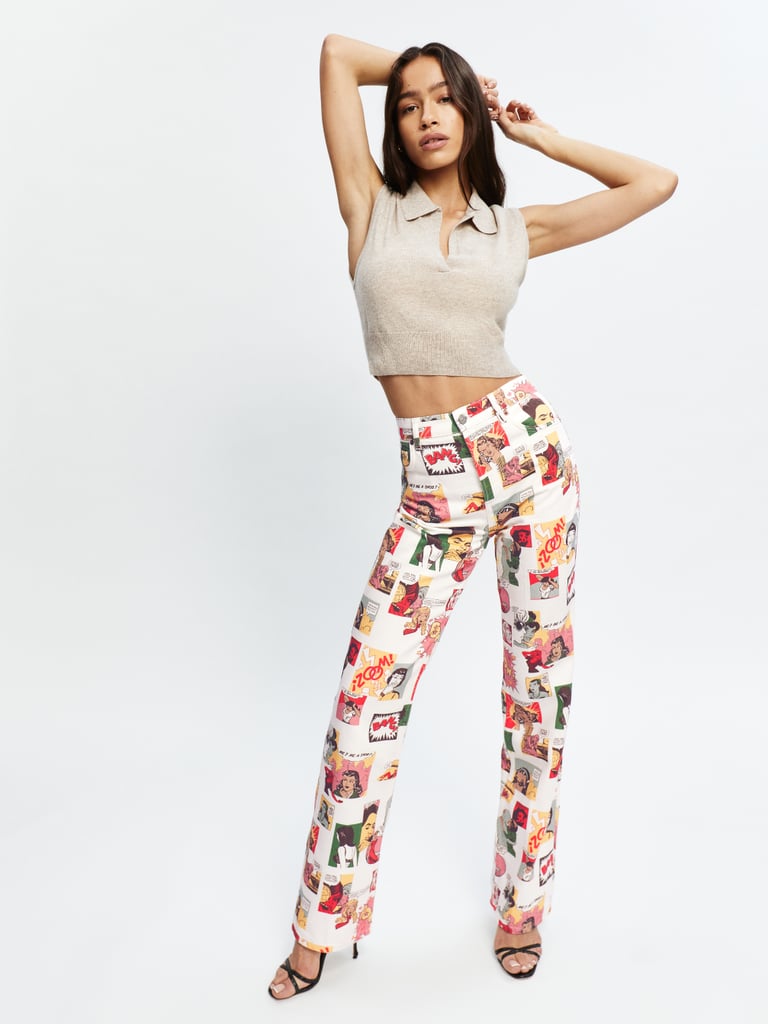 The Comic High Rise Straight Long Jeans ($188).