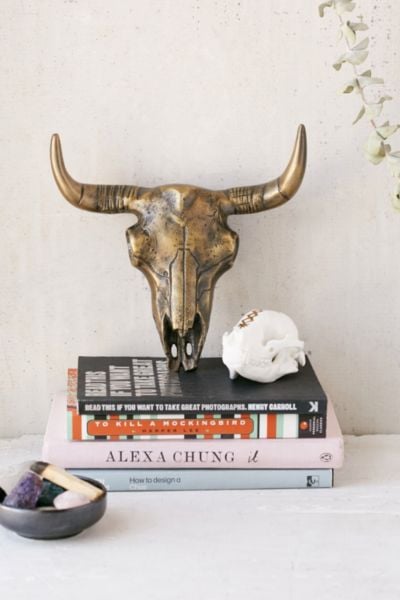 Bison Skull Wall Sculpture