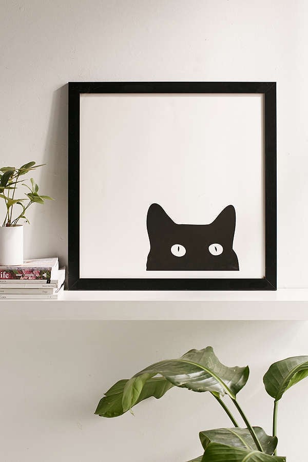 Black Cat Art Print