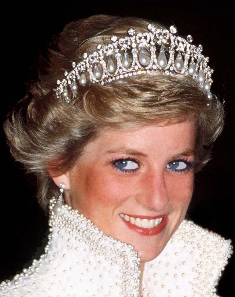 Princess Diana in the Lover's Knot Tiara, 1989