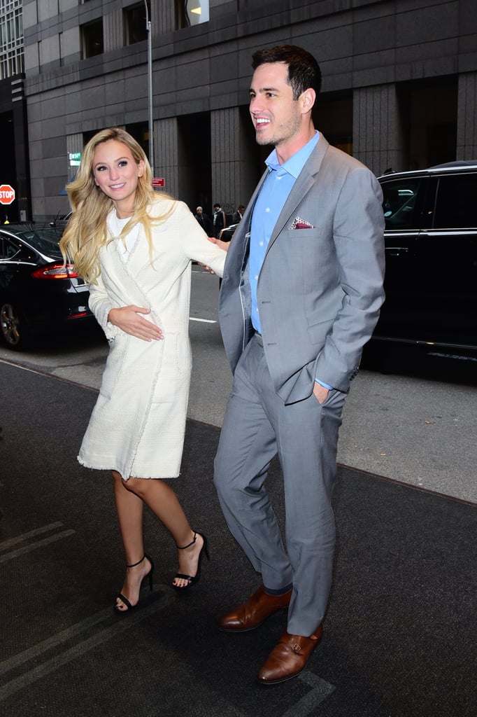 Ben Higgins Lauren Bushnell Kiss in NYC March 2016