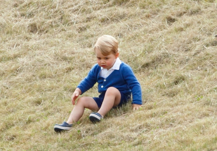 Prince George at the Beaufort Polo Club in June 2015