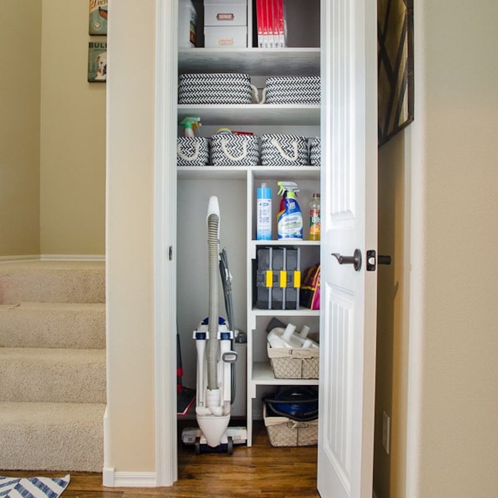 Coat cupboard organisation online