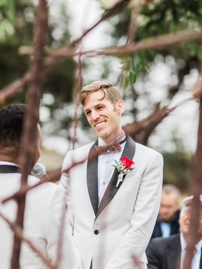 Groom Sees Color For the First Time at His Wedding