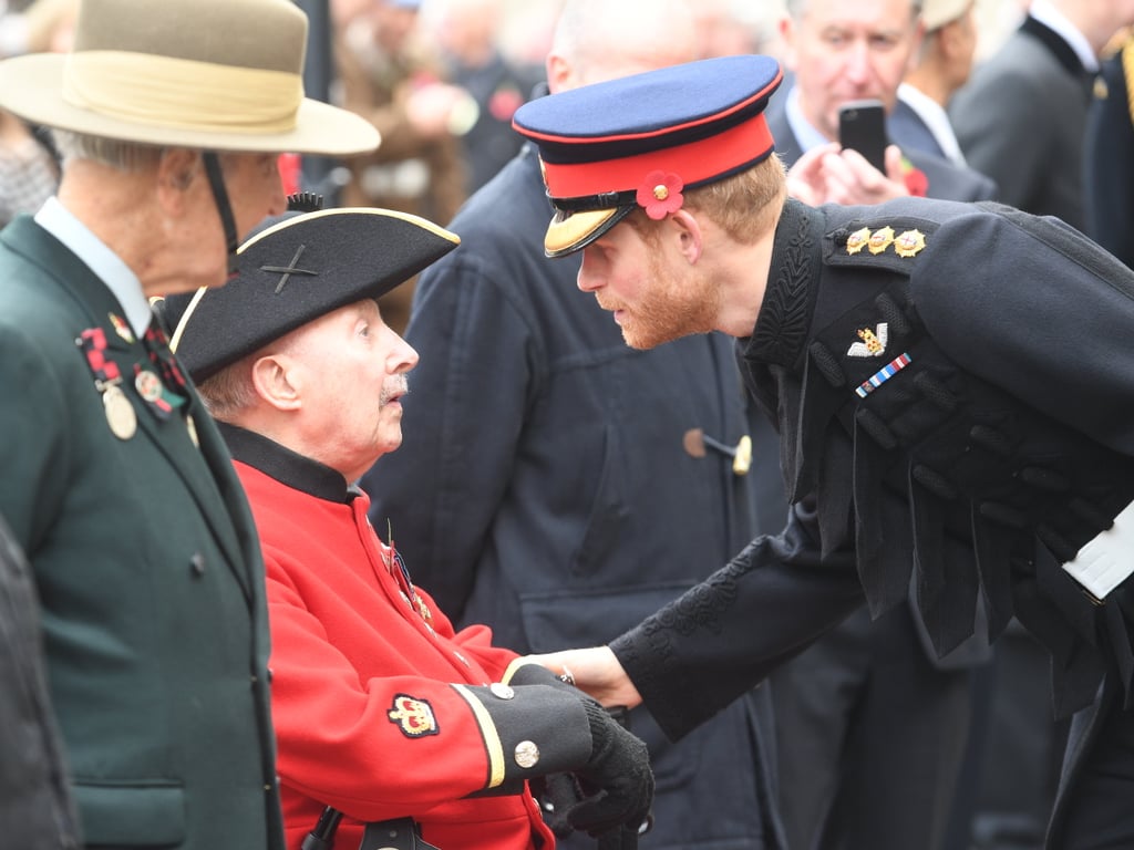 Prince Harry Visiting the Field of Remembrance 2017