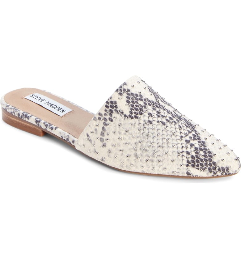 Steve madden trace clearance mule snake