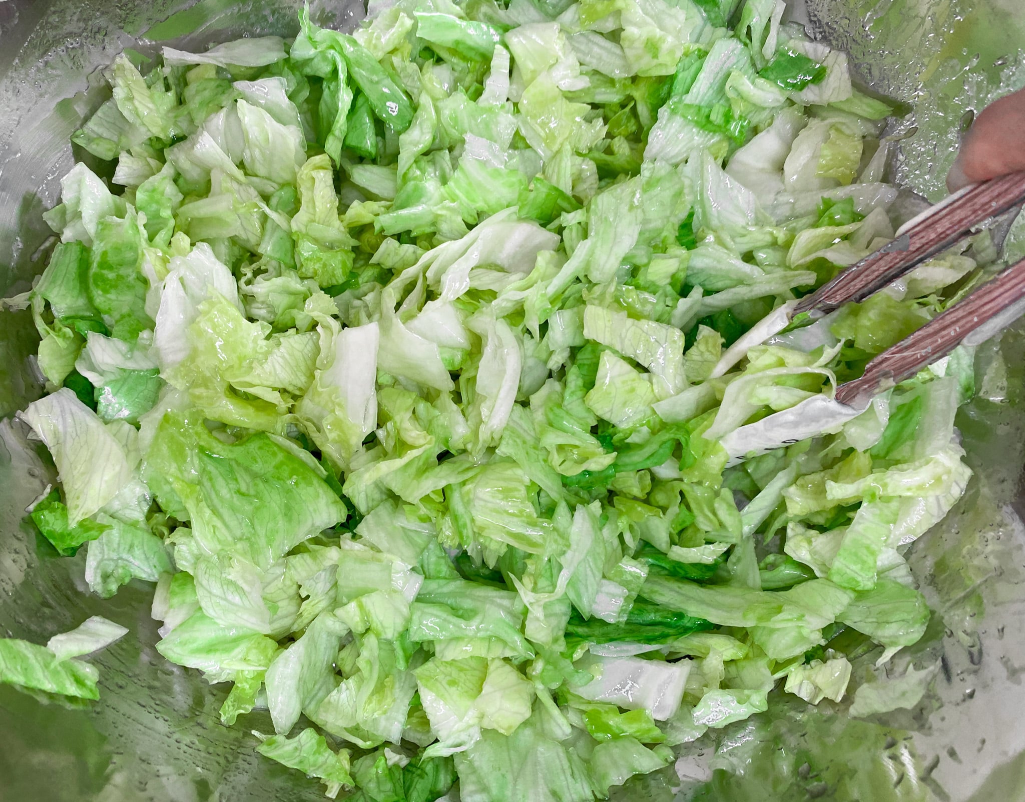 Baked By Melissas Garlic Iceberg Salad Recipe Popsugar Food