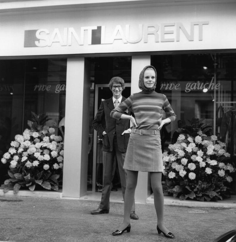 Yves Saint Laurent Life in Pictures | POPSUGAR Fashion