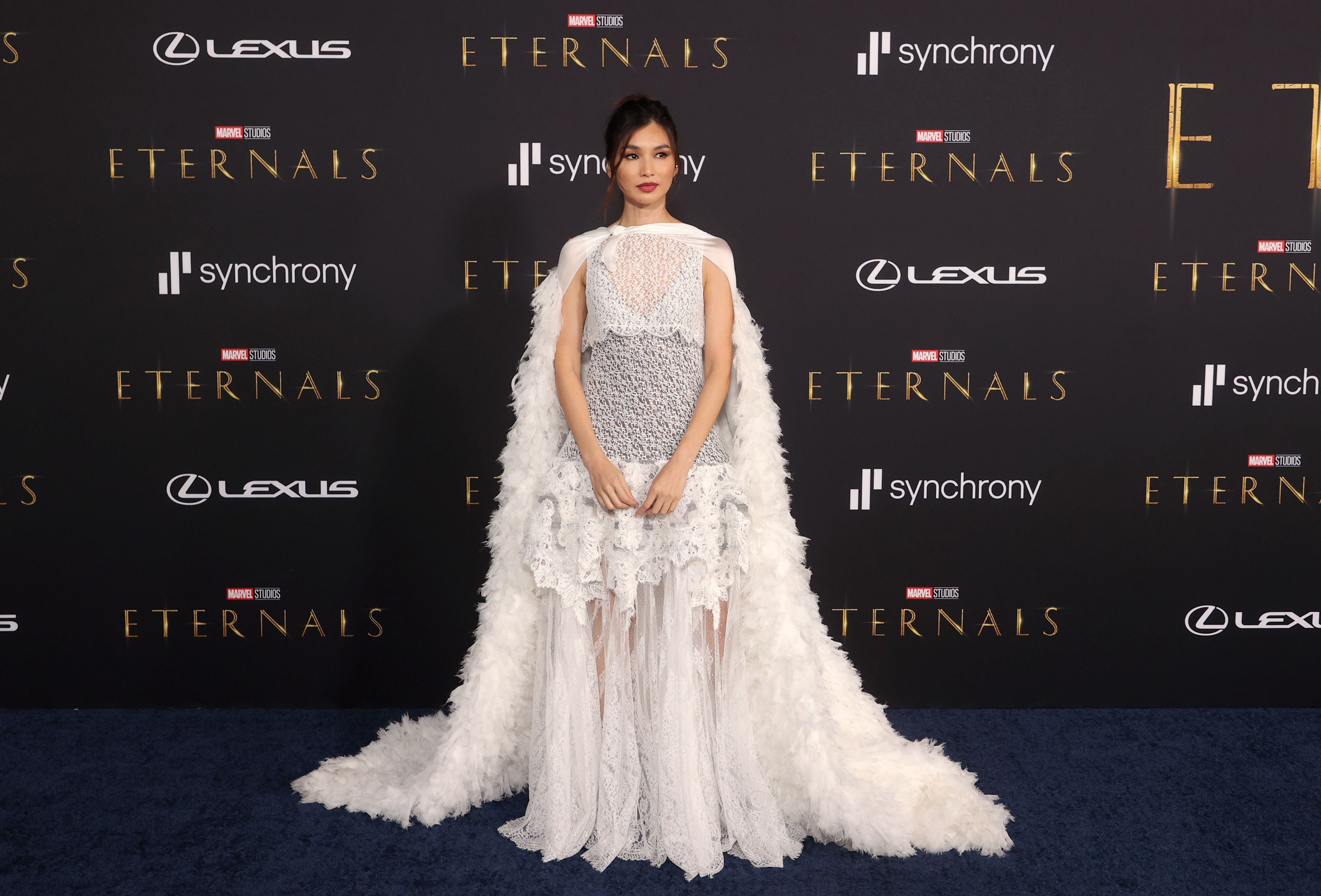 Gemma Chan Shines at Cannes Film Festival in Louis Vuitton White