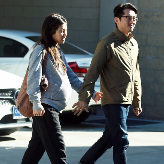 Steven Yeun and Joana Pak Out in LA January 2017