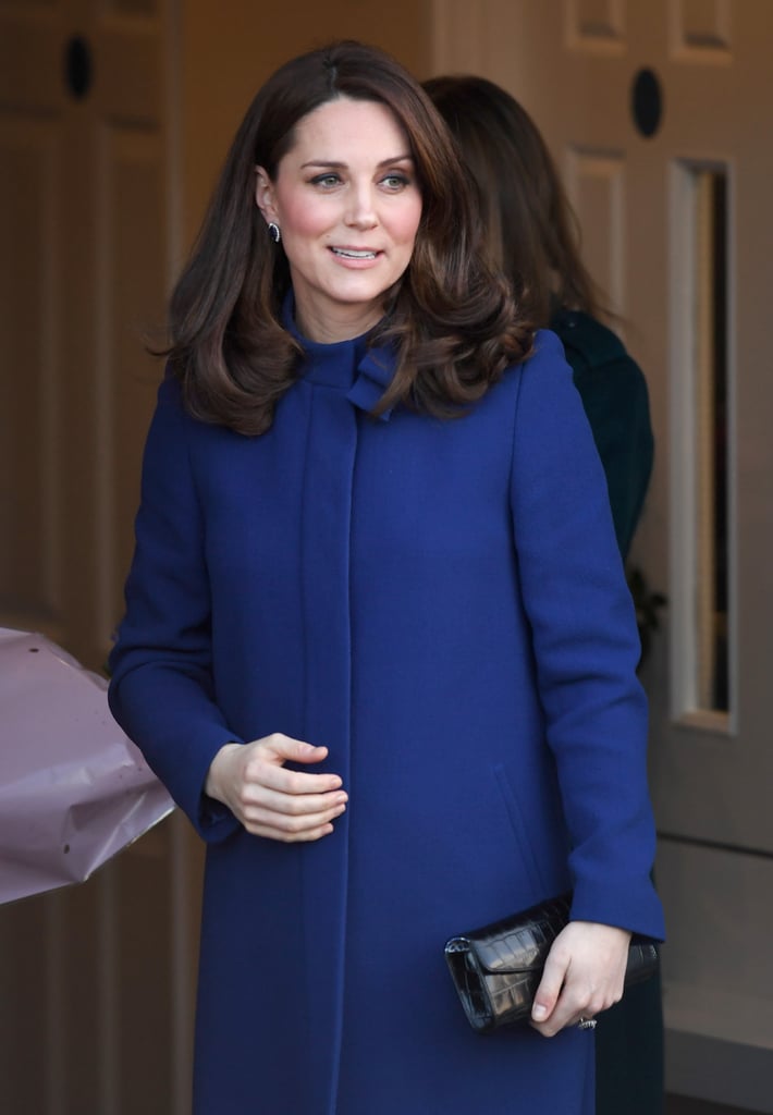 Kate Middleton Gets Heel Stuck in a Grate February 2018