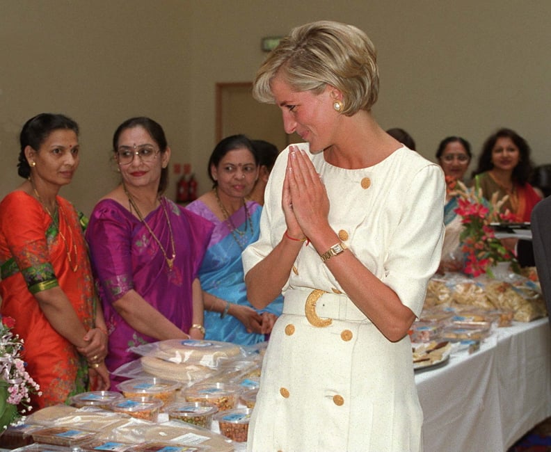 Princess Diana Wearing the Cartier Tank Watch