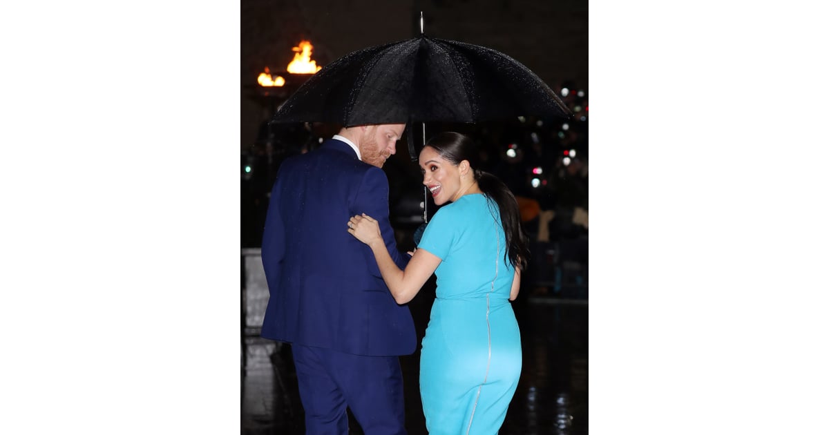 Meghan Markle's Blue Victoria Beckham Dress 2020 ...